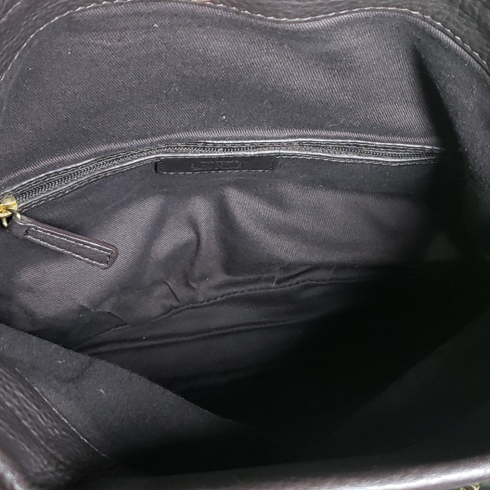 Ann Taylor Loft Brown Leather Shoulder Bag - Picture 6 of 6